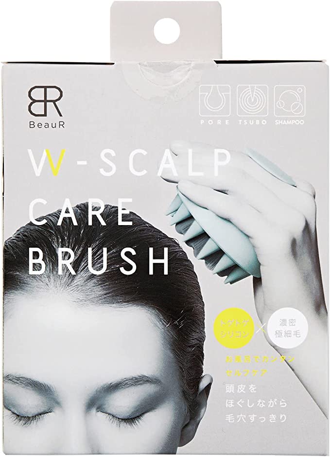 W-scalp care brush